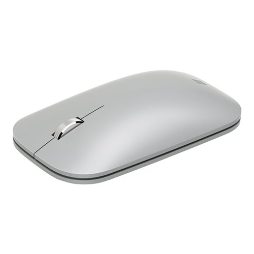 Microsoft Surface Mobile Mouse - muis - Bluetooth 4.2 - platinum