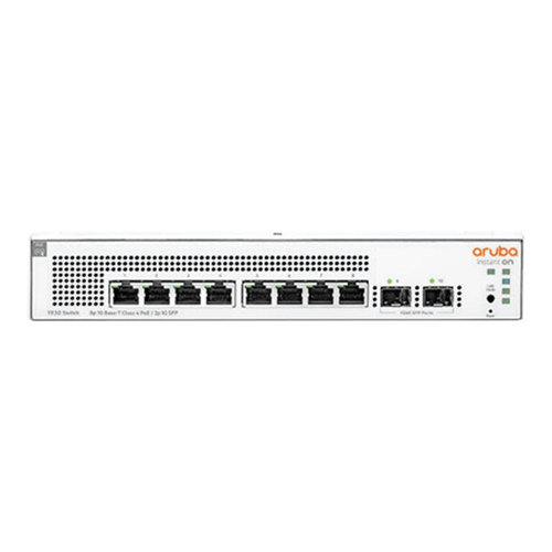 HPE Aruba Instant On 1930 8G Class4 PoE 2SFP 124W Switch HPE Aruba Instant On 1930 8G Class4 PoE 2SFP 124W Switch